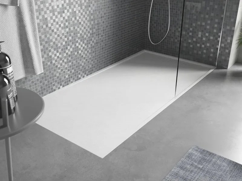 Mexen Amon base de duche retangular SMC 140 x 70 cm, branca - 4F107014