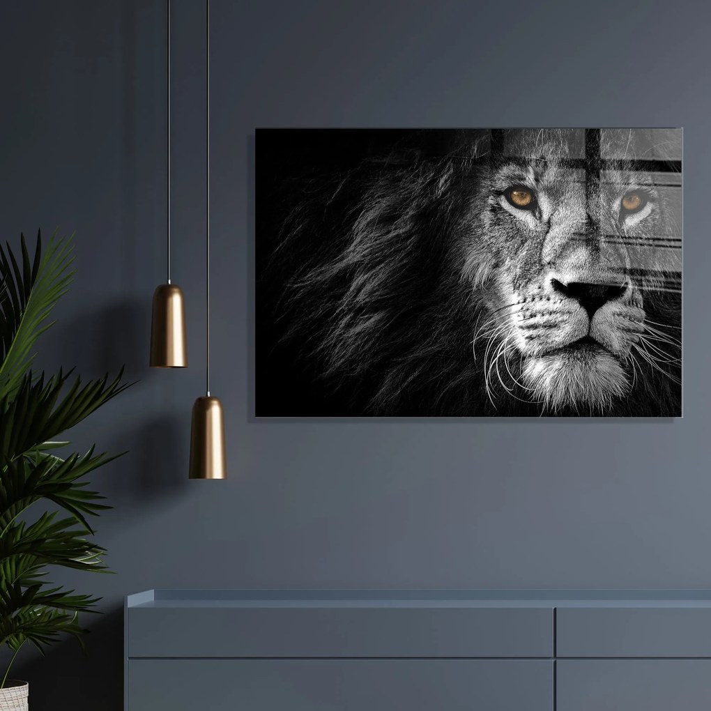 Pintura em Vidro Temperado Decorativa UV-008 – Multicolor – 70 x 100 c