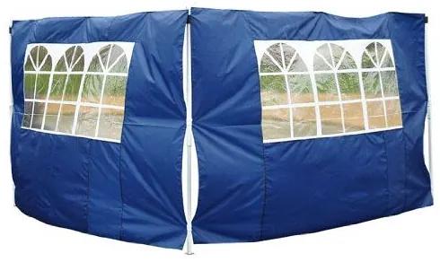 Outsunny 2 Paredes laterais com janelas para tenda para pavilhão - Cor azul - Oxford - 3x2 m