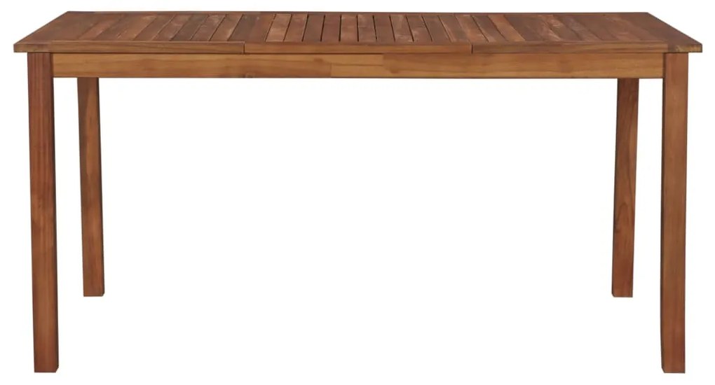 Mesa de jardim 150x90x74 cm madeira de acácia maciça