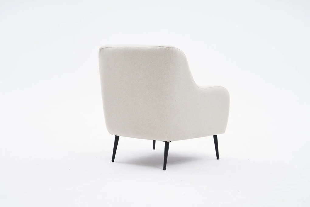 Sofá de 1 Lugar Revos – Creme – 80x83x78 cm