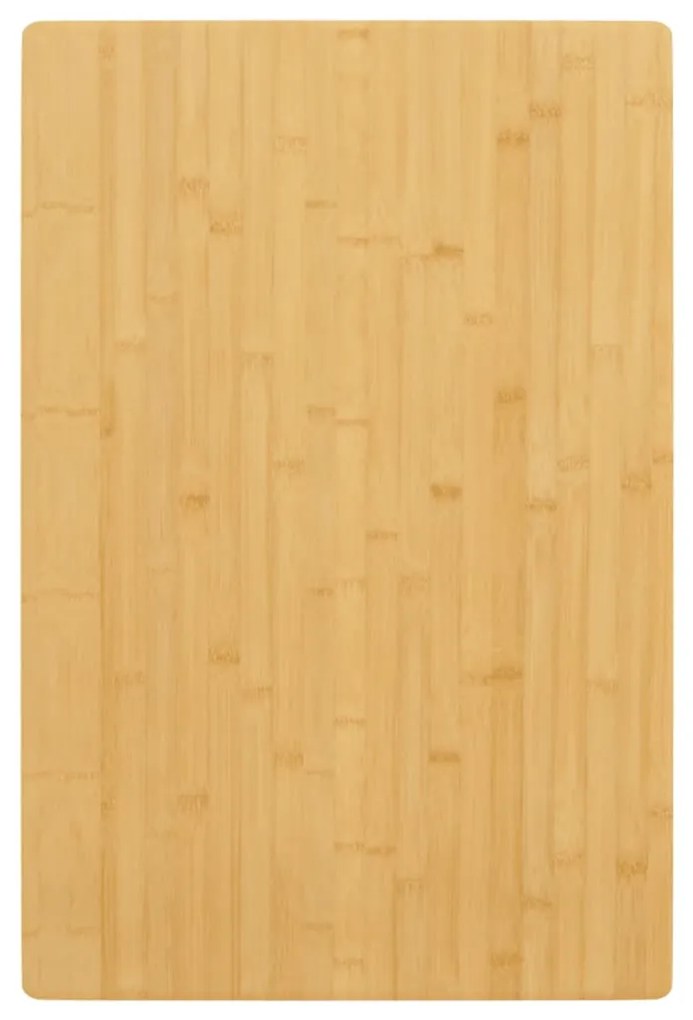 3154993 vidaXL Tampo de mesa 40x60x2,5 cm bambu