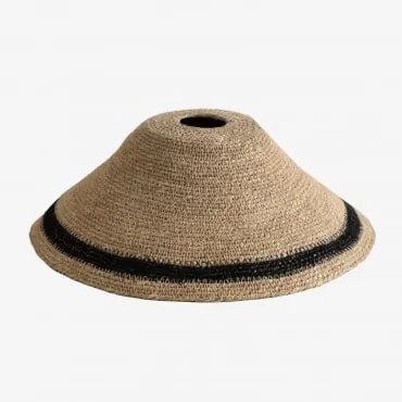 Abajur Para Lâmpada Nydia Natural - Sklum