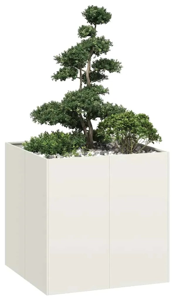 Cama sem colchão 140x190 cm tecido castanho-acinzentado
