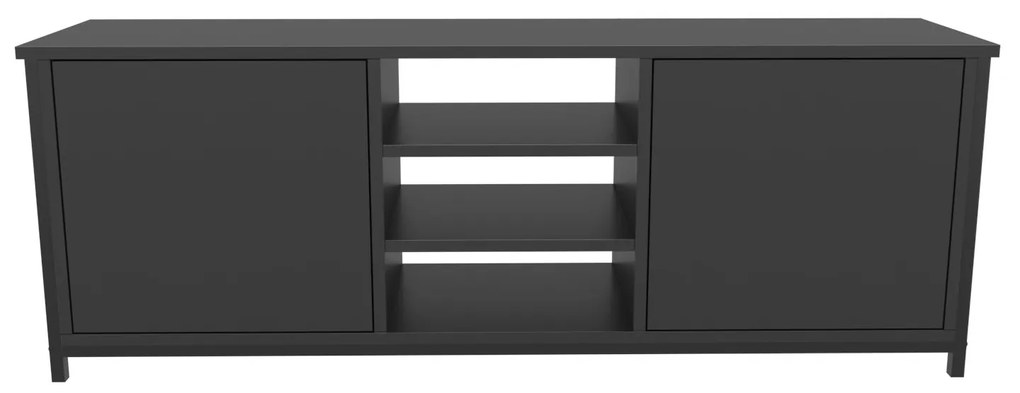 Móvel TV Otis – Preto Antracite – 140 cm x 35,3 cm x 50,8 cm