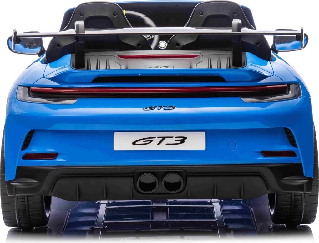 Carro elétrico para crianças Porsche 911 24V 4x4, 2 lugares, controlo remoto, entrada USB/AUX, motores de 200W, bateria de lítio, luzes LED licença OR