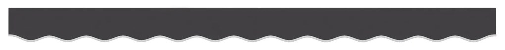 Valance do Toldo para Estrutura de 2.5 m Antracite 2.3x0.2 m