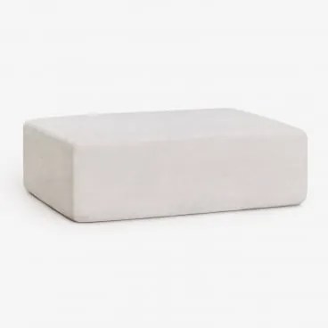 Puff Em Chenille Embalado A Vácuo Norridge Chenille Bege Creme - Sklum