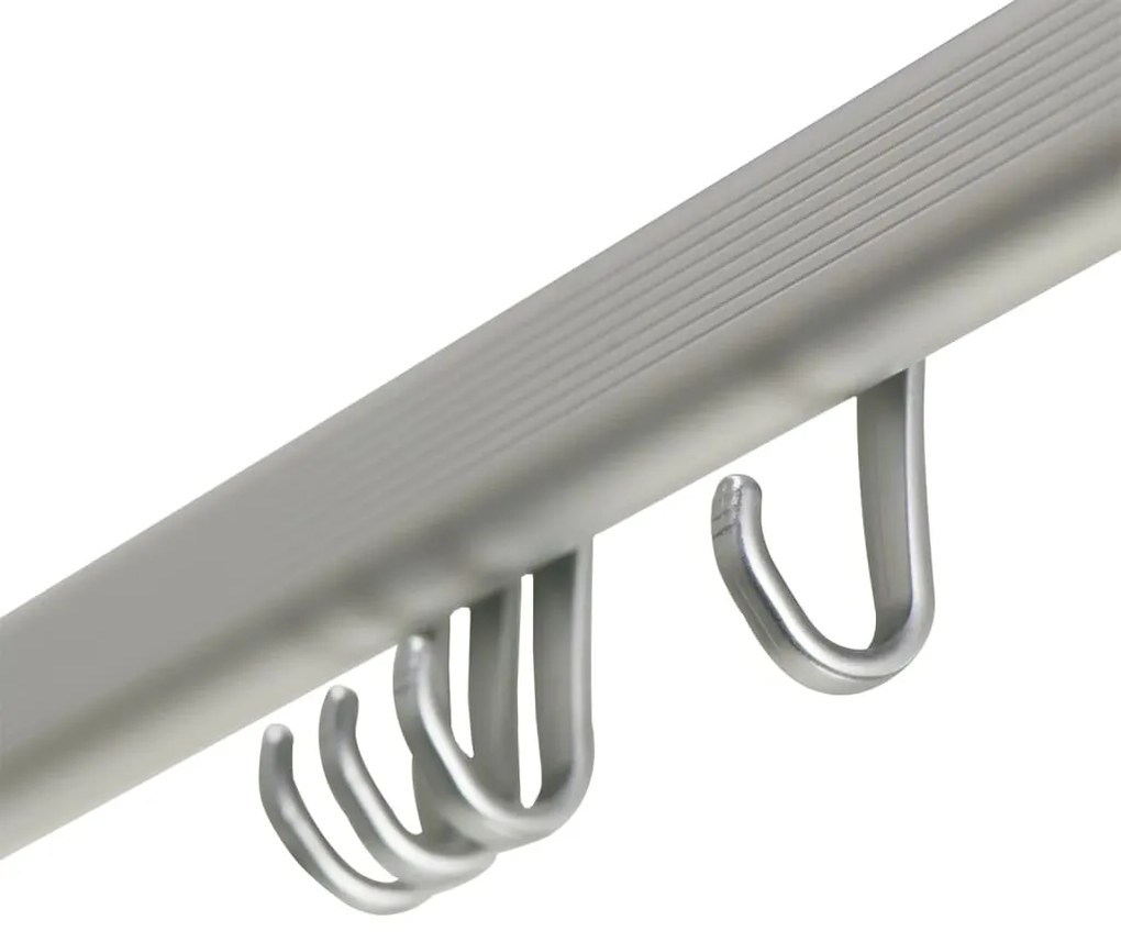 406082 Sealskin Conj. de varão para cortina de duche Easy-Roll alumínio