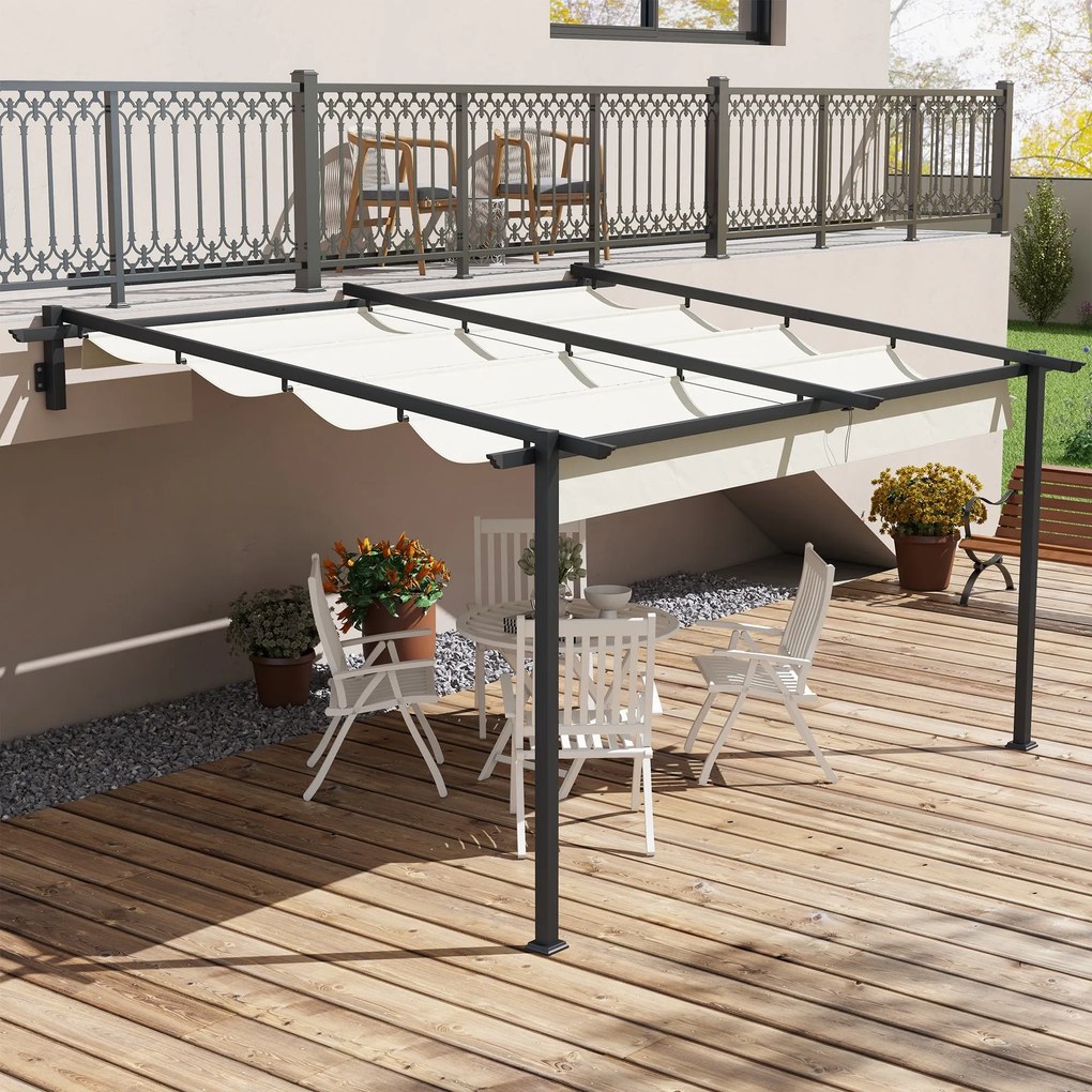 Pérgola de Jardim – Modelo Torino – Estrutura Resistente – Elegância a