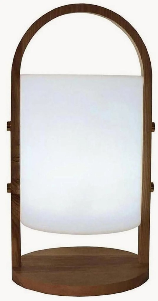 Candeeiro de mesa LED portátil para interior e exterior Woody