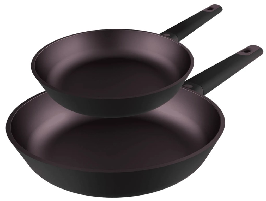 Conjunto de frigideiras Polka Experience Titan com revestimento antiaderente Ø20-24 cm