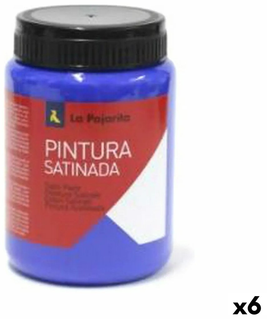 Têmpera La Pajarita L-11 Acetinado Azul Océano Escolar (35 Ml) (6 Unidades)