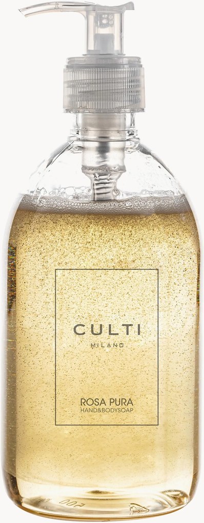 Sabonete líquido Rosa Pura (ruibarbo, lavanda, rosa), 500 ml