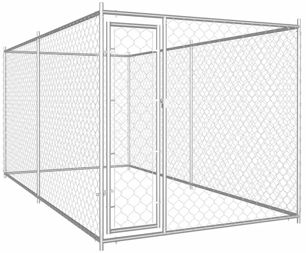 Canil de exterior 382x192x185 cm