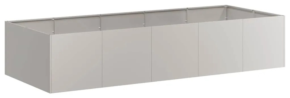 Floreira enferrujada 200x80x40 cm aço resistente