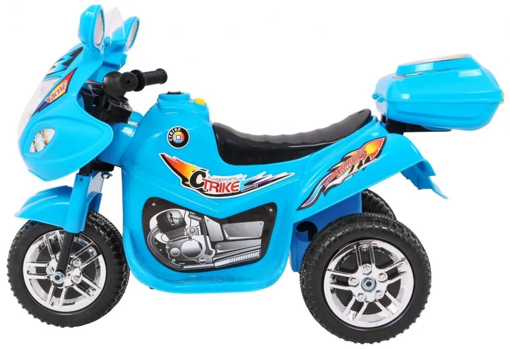 Mota elétrica para crianças 6V, Motorek BJX-088 1,5 a 4 anos Azul
