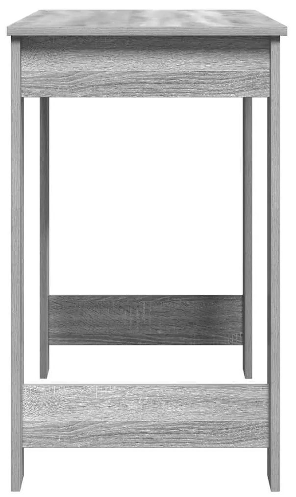 Secretária 100x45x75cm derivados de madeira cor cinzento sonoma