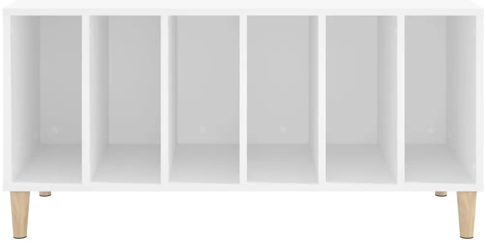 Armário para discos 100x38x48 cm derivados de madeira branco