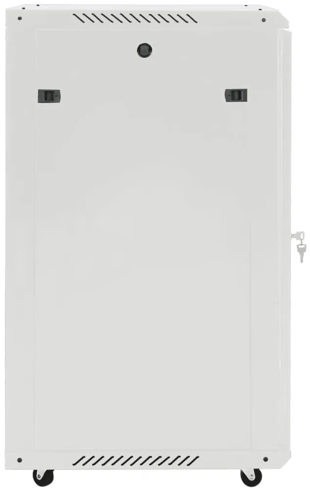 Armário bastidor 18U c/ pés giratórios 19" IP20 60x60x100 cm