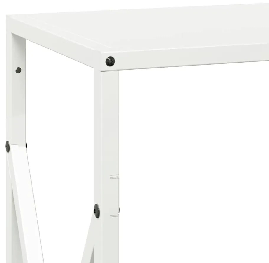 Suporte para lenha 34x25x70 cm aço laminado a frio branco
