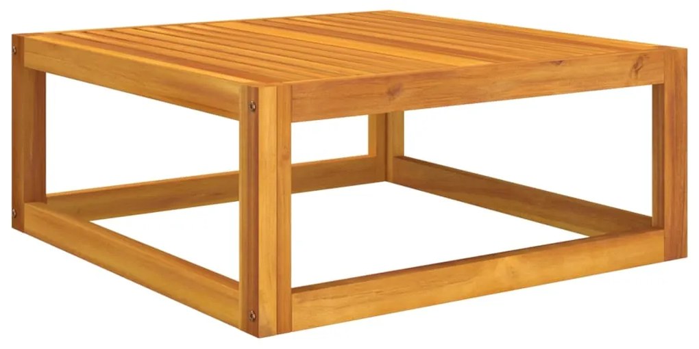 Mesa de centro 68x68x29 cm madeira de acácia maciça