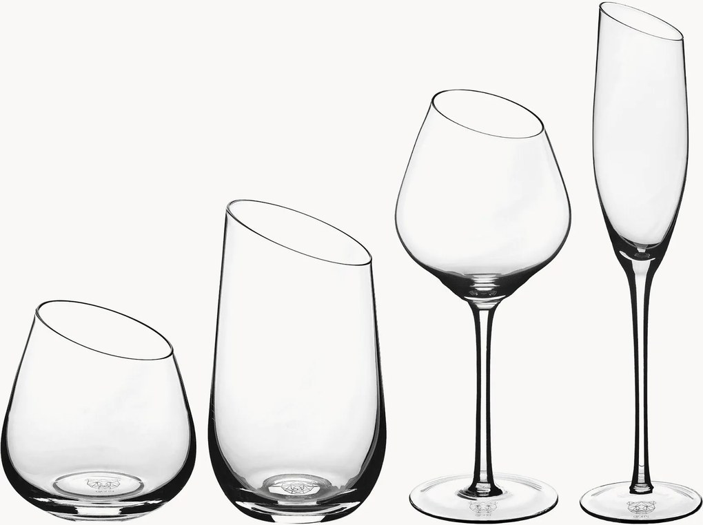 Conjunto de copos de cristal Sväva, 6 pessoas, conjunto de 24