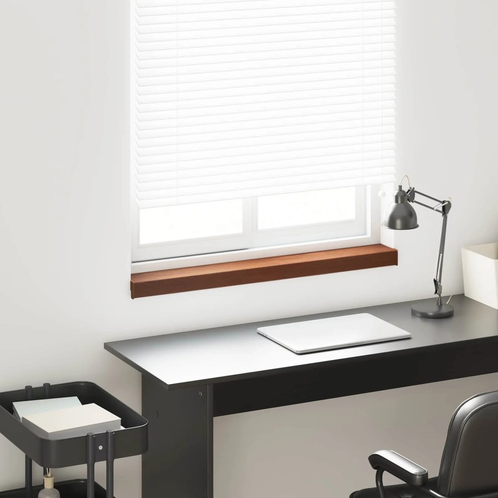 vidaXL Soleira de Janela Madeira Marrom 80 x 10 x 4,5 cm PVC