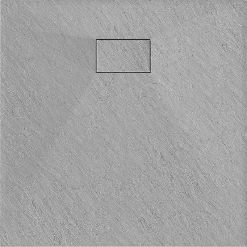 Mexen Hugo base de duche quadrada SMC 90 x 90 cm, cinza - 42619090