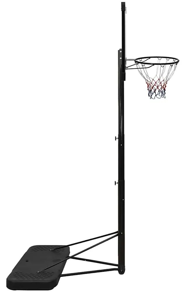 Tabela de basquetebol 256-361 cm policarbonato transparente