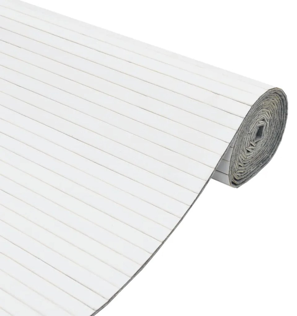 Divisória 165x600 cm bambu branco