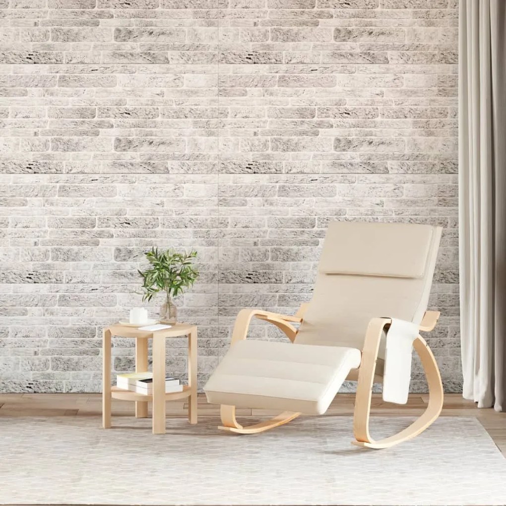 Painéis de parede 3D 10 pcs 100x50 cm EPS cinzento-claro