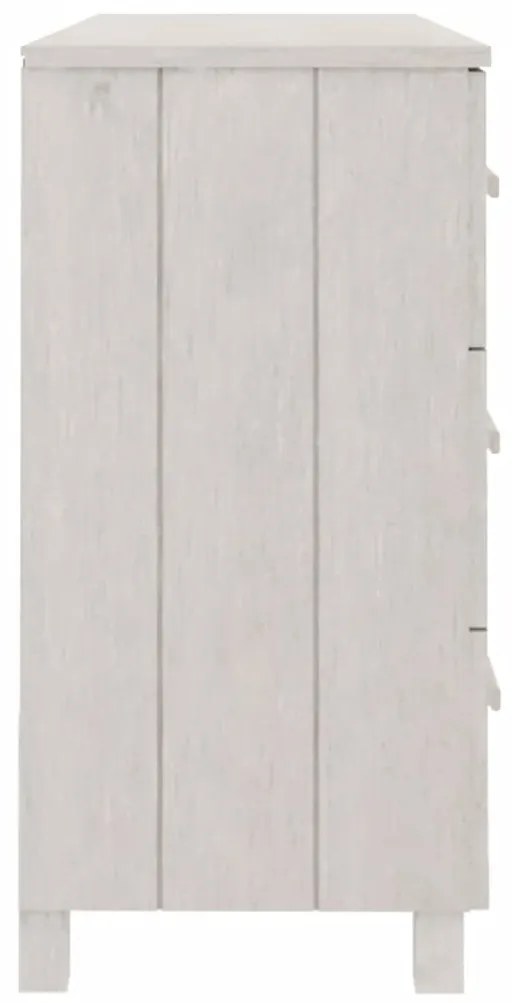 Aparador HAMAR 113x40x80 cm pinho maciço branco