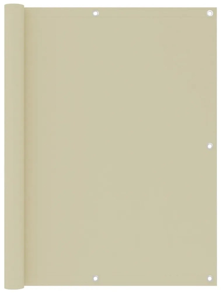 Tela de varanda 120x600 cm tecido Oxford creme