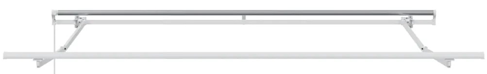 Toldo retrátil manual 300x250 cm bordô