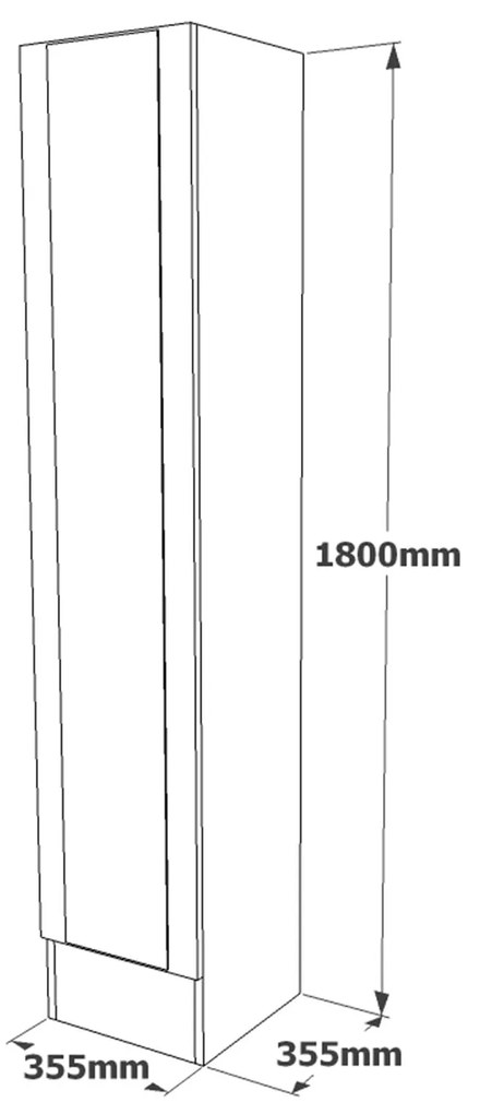 Hall Stand ML16 – Pinheiro Atlântico – 90x180x34 cm