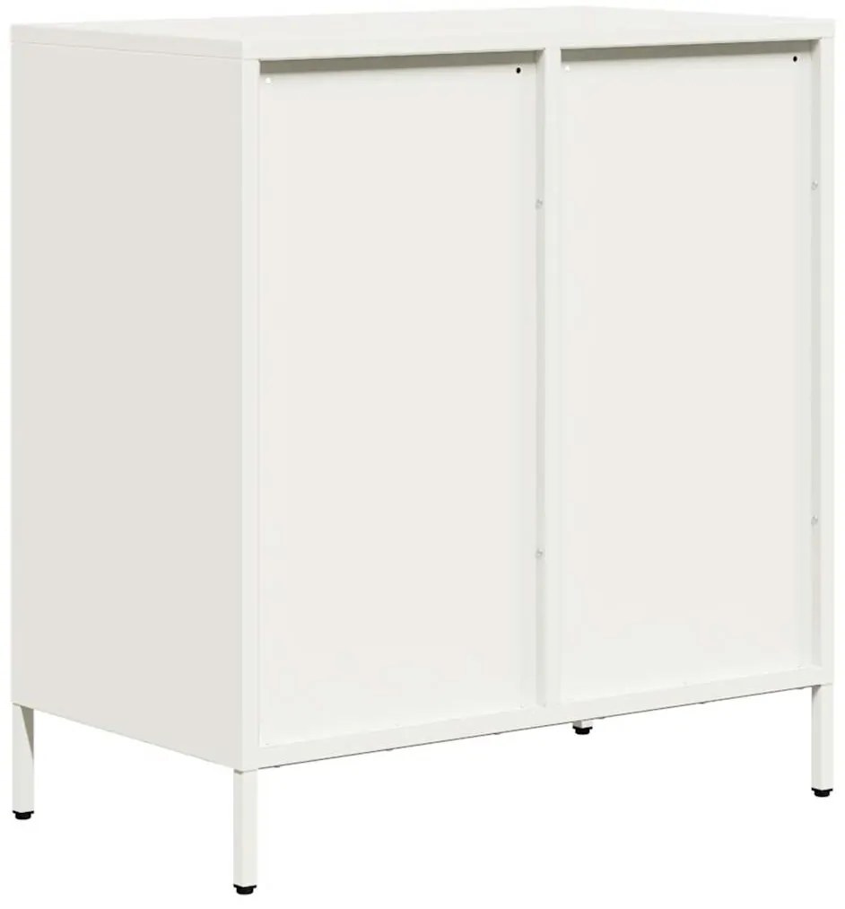 Aparador 68x39x73,5 cm aço laminado a frio branco