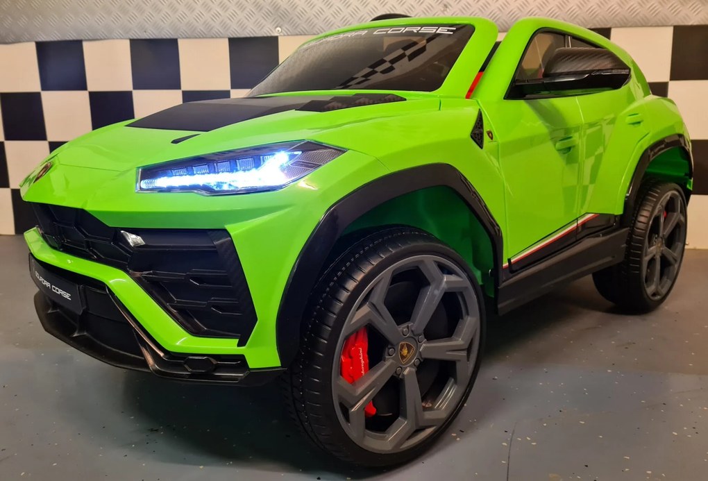 CARRO ELÉCTRICO PARA CRIANÇAS LAMBORGHINI URUS 12V VERDE