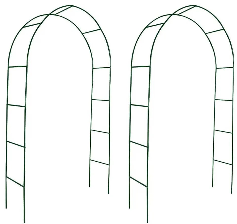 Arco de Jardim 2 Peças para Trepadeiras