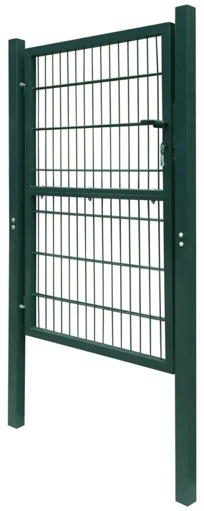 Portão de cerca (individual) 2D 106x230 cm verde