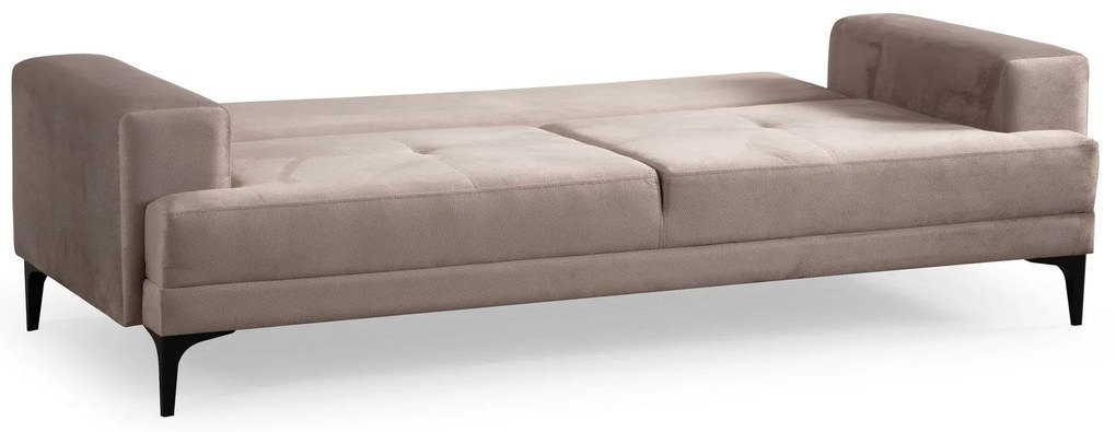 Sofá de 3 Lugares Astana – Bege – 234x78x100 cm