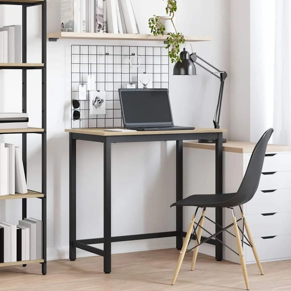 vidaXL mesa Carvalho Sonoma 100 x 50 x 76,5 cm