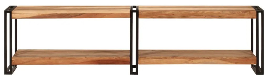 Móvel de TV 160x30x40 cm madeira de acácia maciça