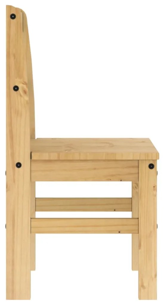 Cadeiras de jantar 2 pcs Panama 40x46x90 cm pinho maciço
