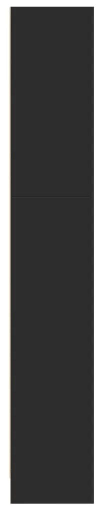 Estante 40x24x143 cm derivados de madeira preto