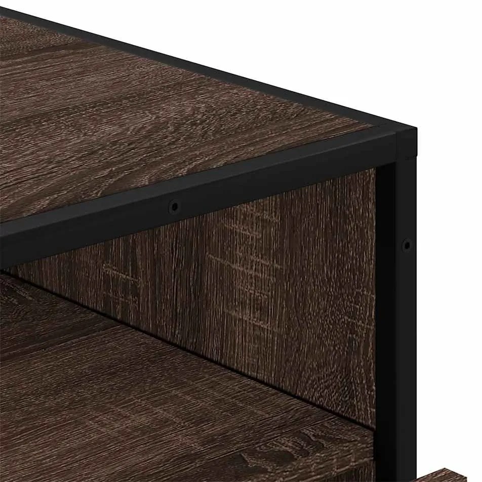 Cómoda com 1 Prateleira Aberta e 3 Gavetas - 70x41x70 cm - Derivados M