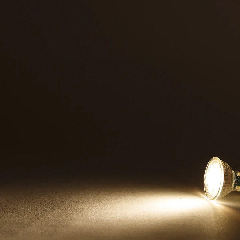 Conjunto de 7 Lâmpadas LED reguláveis GU10 7W 500lm 2700K