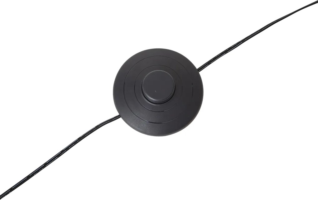 Candeeiro de Arco de Design Dourado Incl. LED Regulável em 3 Níveis - Anello