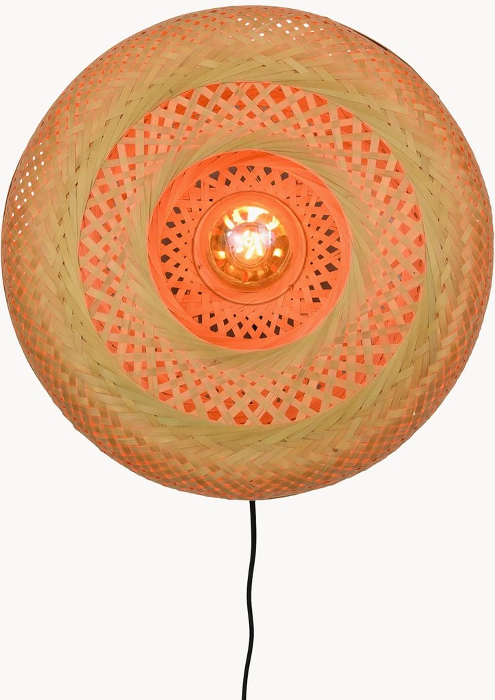 Candeeiro de parede em bambu Palawan