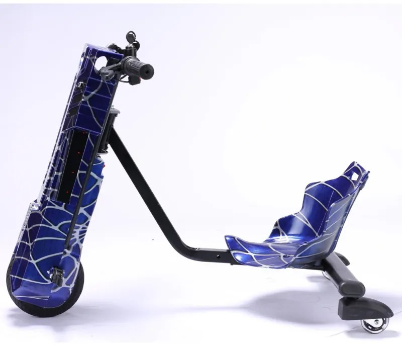 Triciclo elétrico para crianças Drift 36v Azul